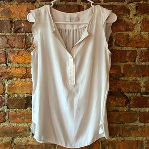 Sleeveless LOFT blouse